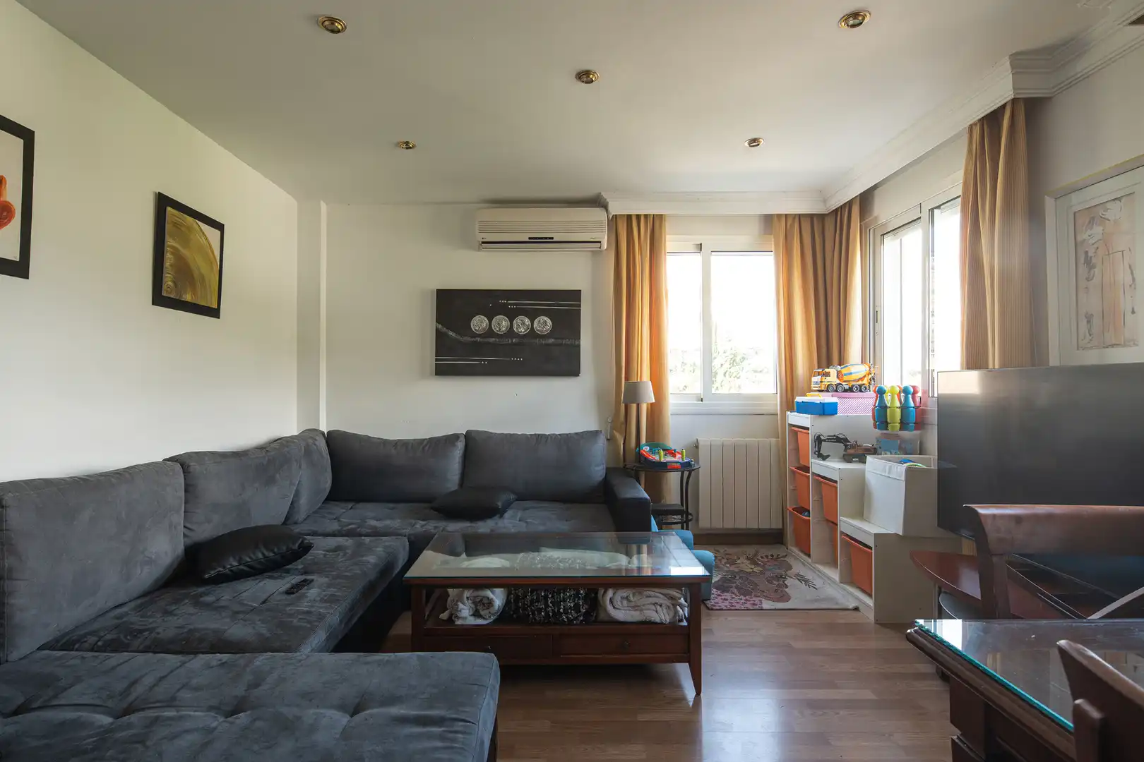 Sala d'estar de Pis en venda en Cenes de la Vega amb Moblat i Internet
