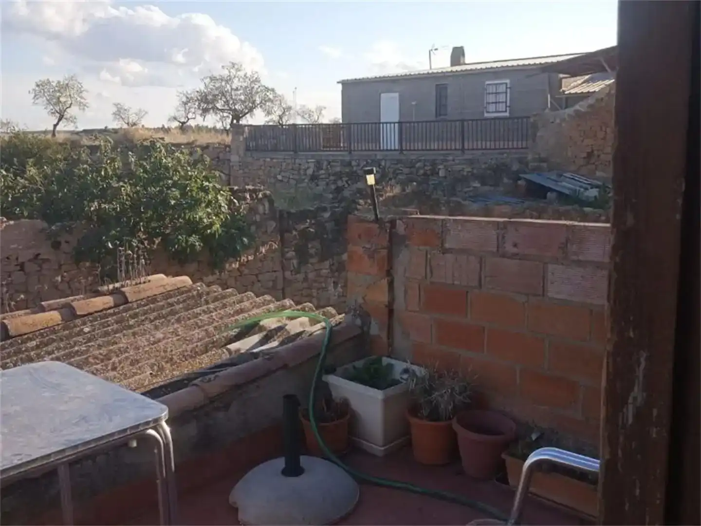 Terrassa de Casa o xalet en venda en El Cogul amb Balcó