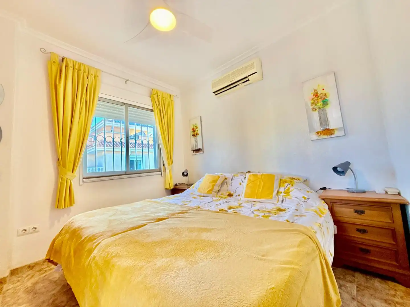 Bedroom of Detached homes for sale in Pilar de la Horadada  with Air Conditioner, Private garden and Terrace