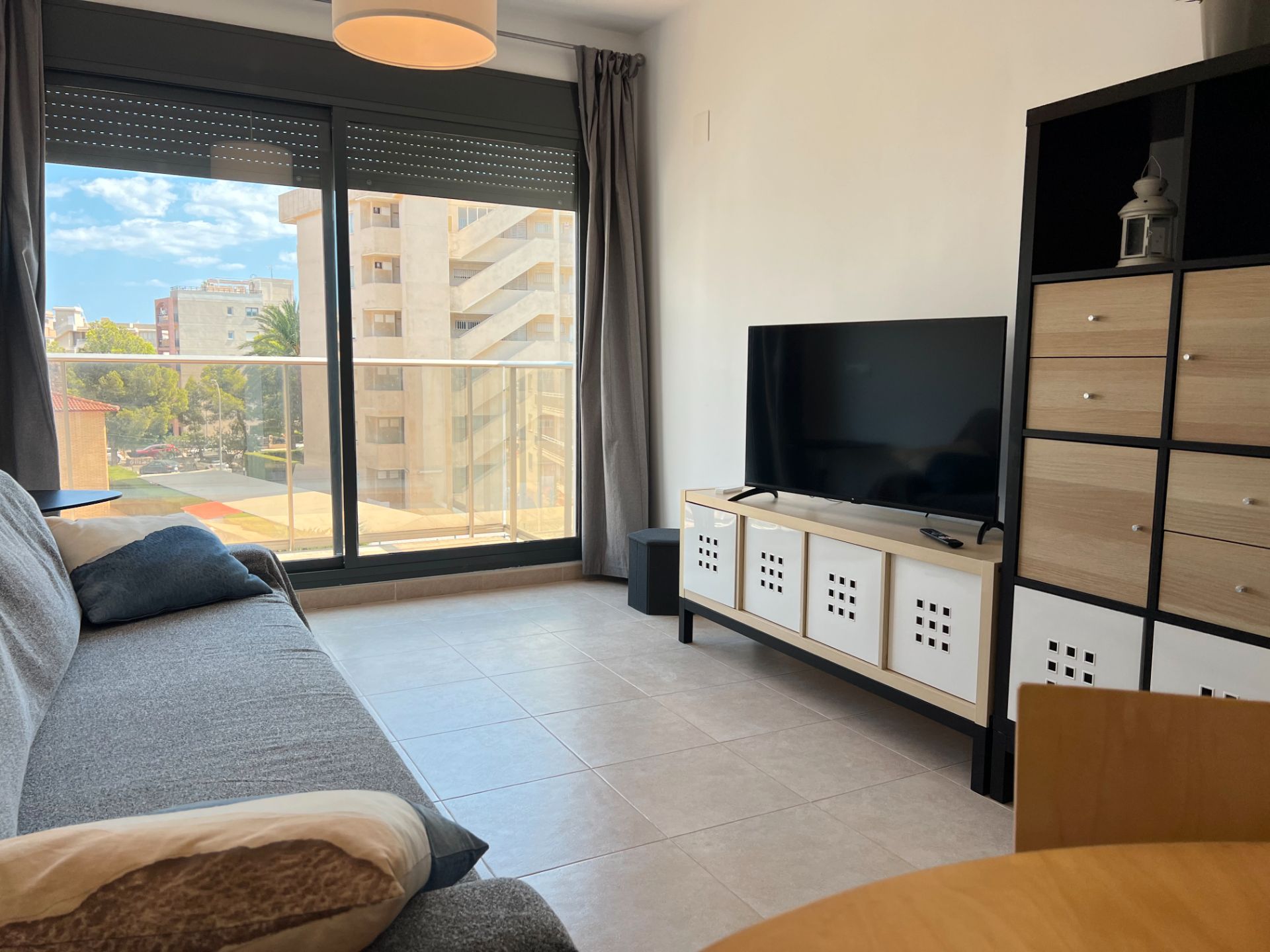 Living room of Apartment to rent in Mont-roig del Camp  with Air Conditioner, Heating and Furnished