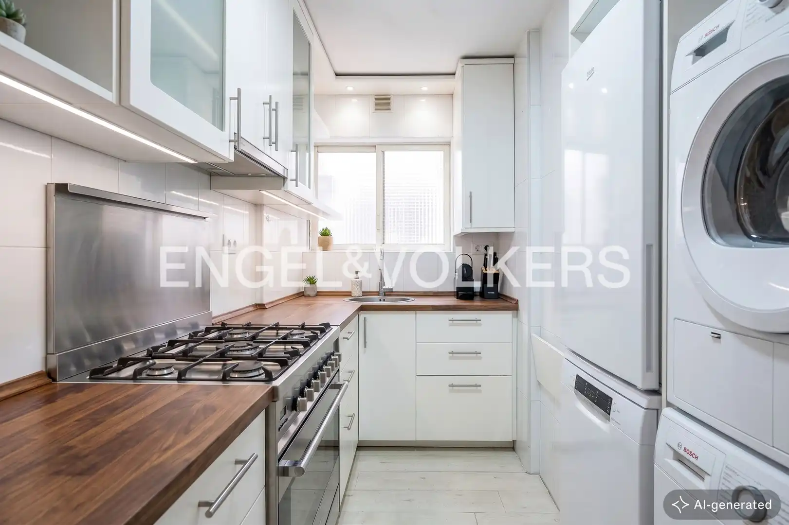 Cocina de Piso en venta en Barcelona con Aire acondicionado, Calefacción y Parquet