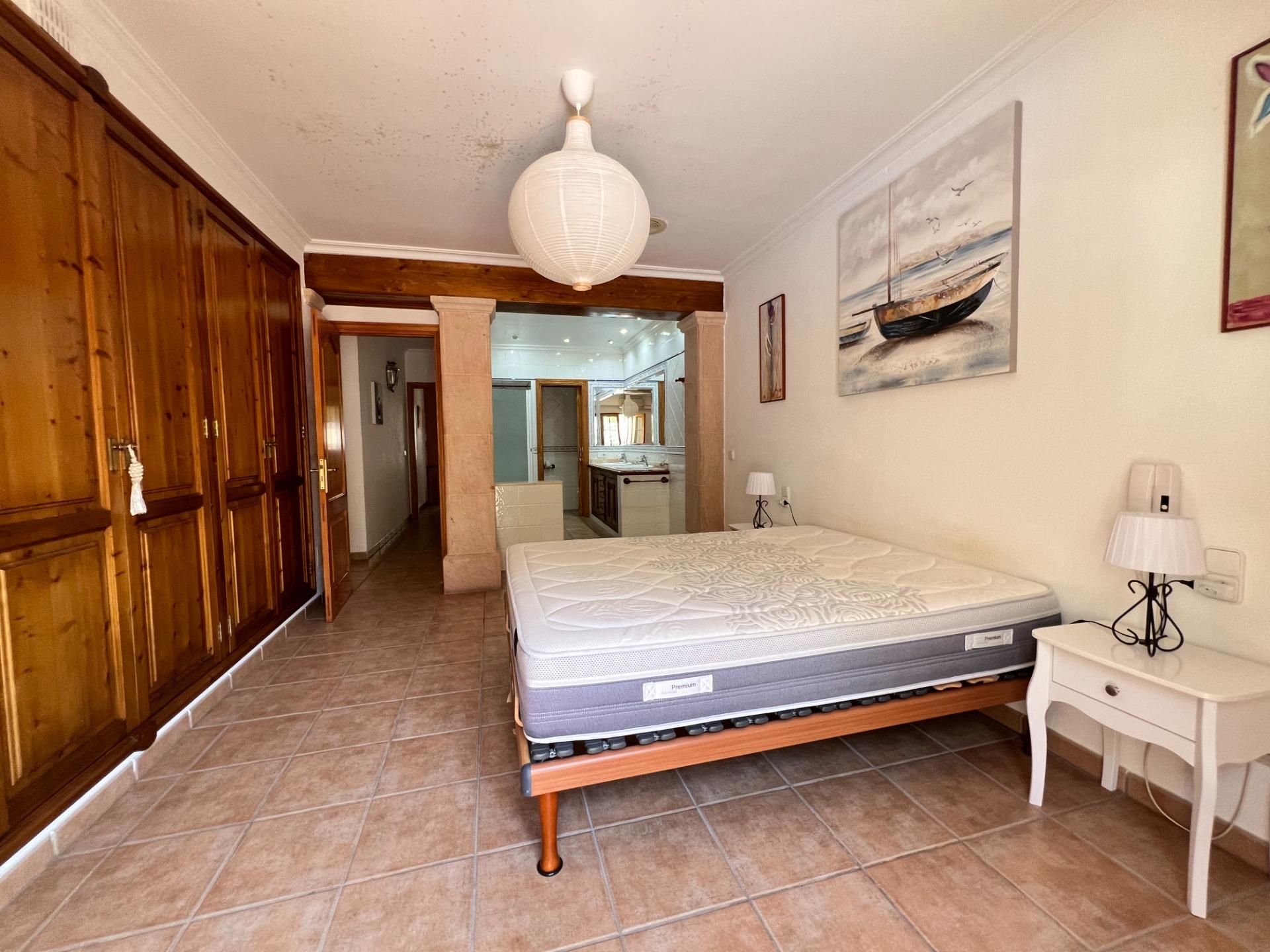 Schlafzimmer von Wohnung miete in Selva mit Terrasse