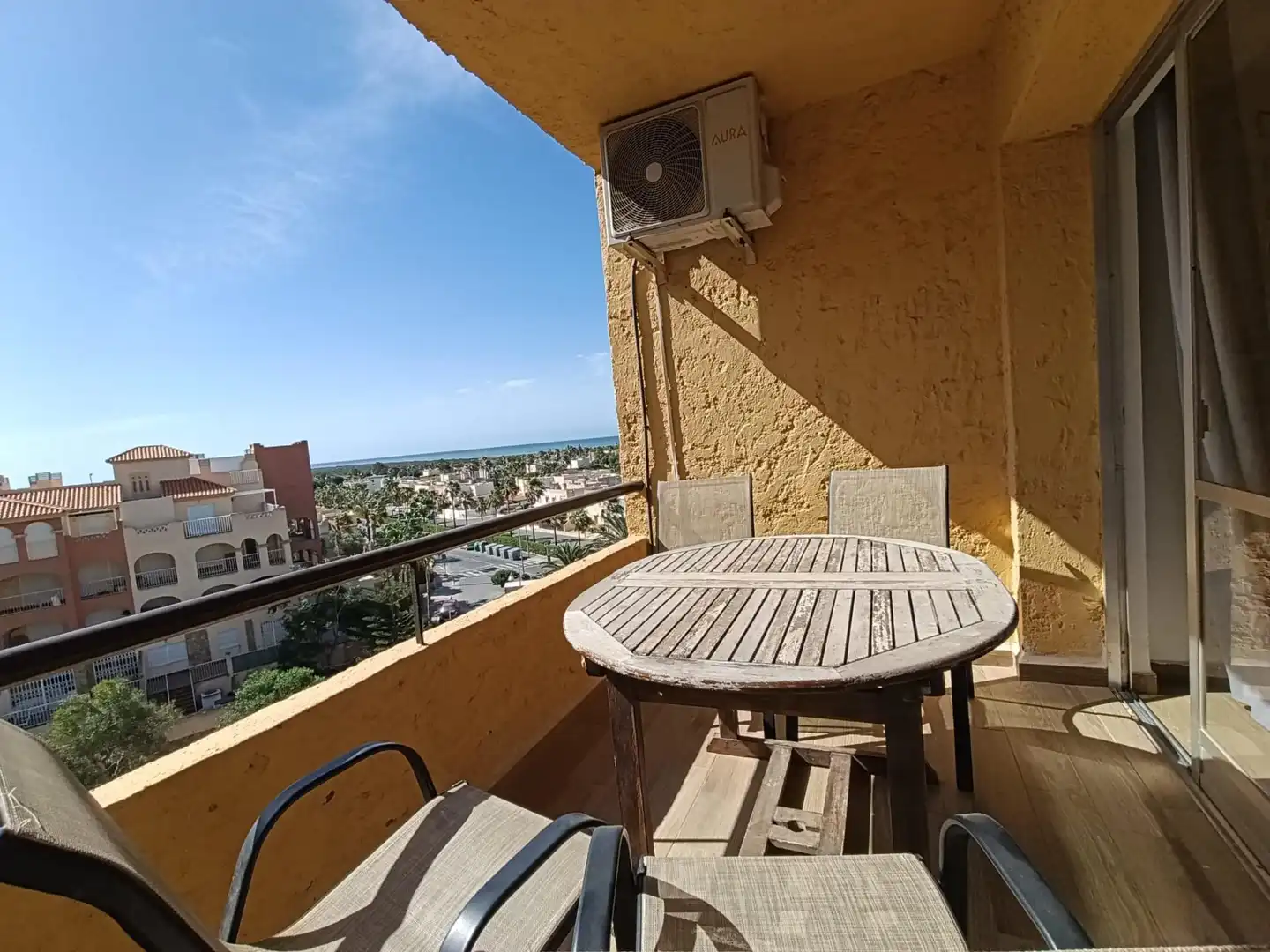 Terrassa de Pis de lloguer en El Ejido amb Aire condicionat, Terrassa i Moblat