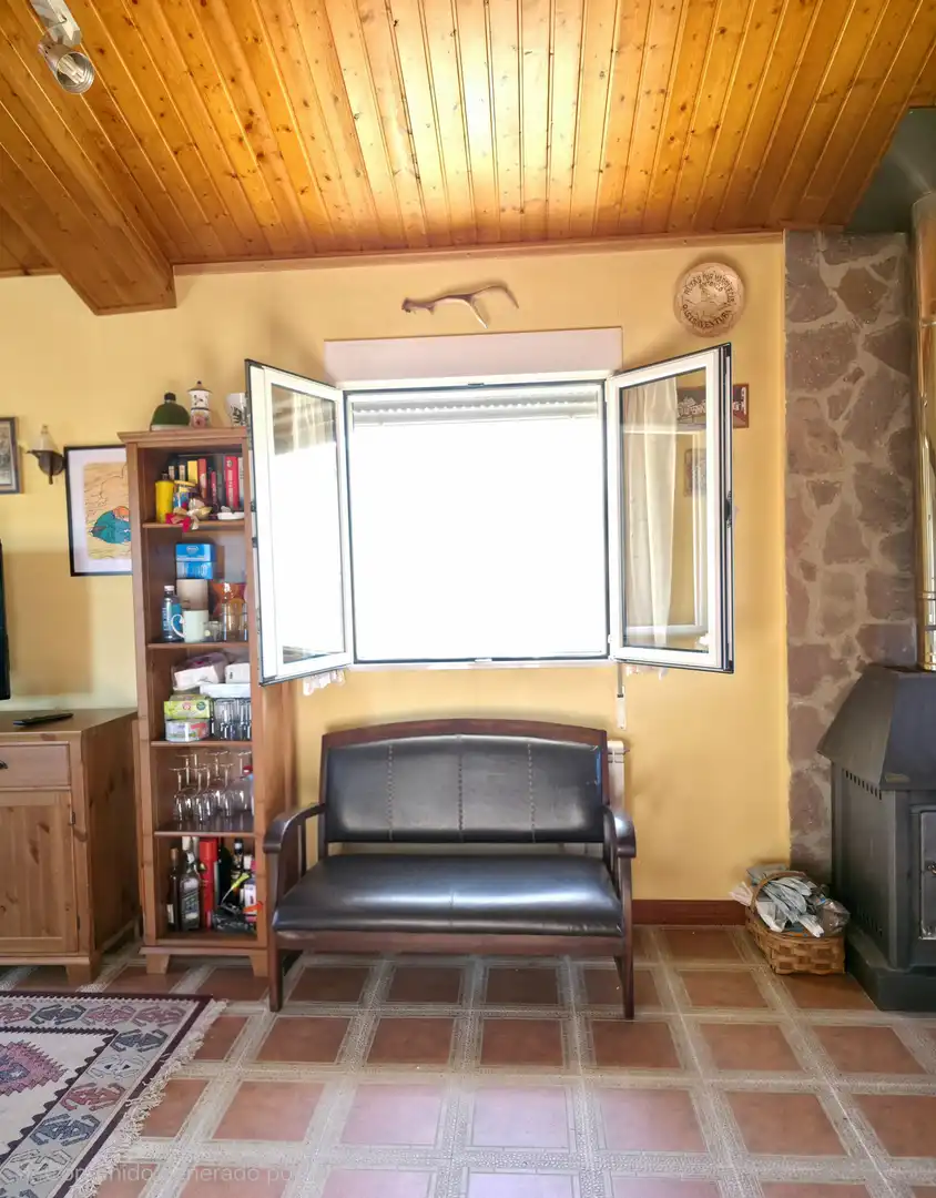 Balcony of Houses for sale in Salinas de Pisuerga  with Private garden, Storage room and Swimming Pool