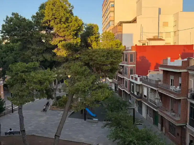 Exterior view of Flat for rent in Albal  with Air Conditioner and Balcony