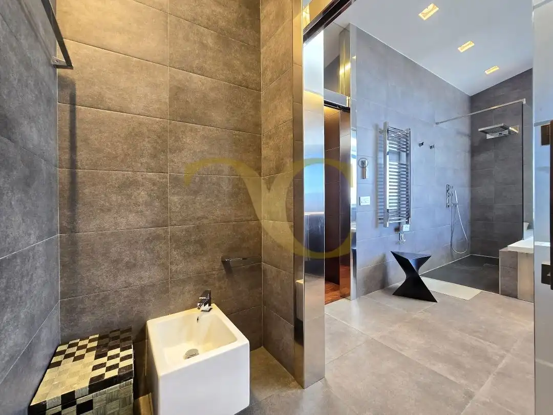 Baño de Casa o chalet en venta en Gijón  con Calefacción, Jardín privado y Terraza