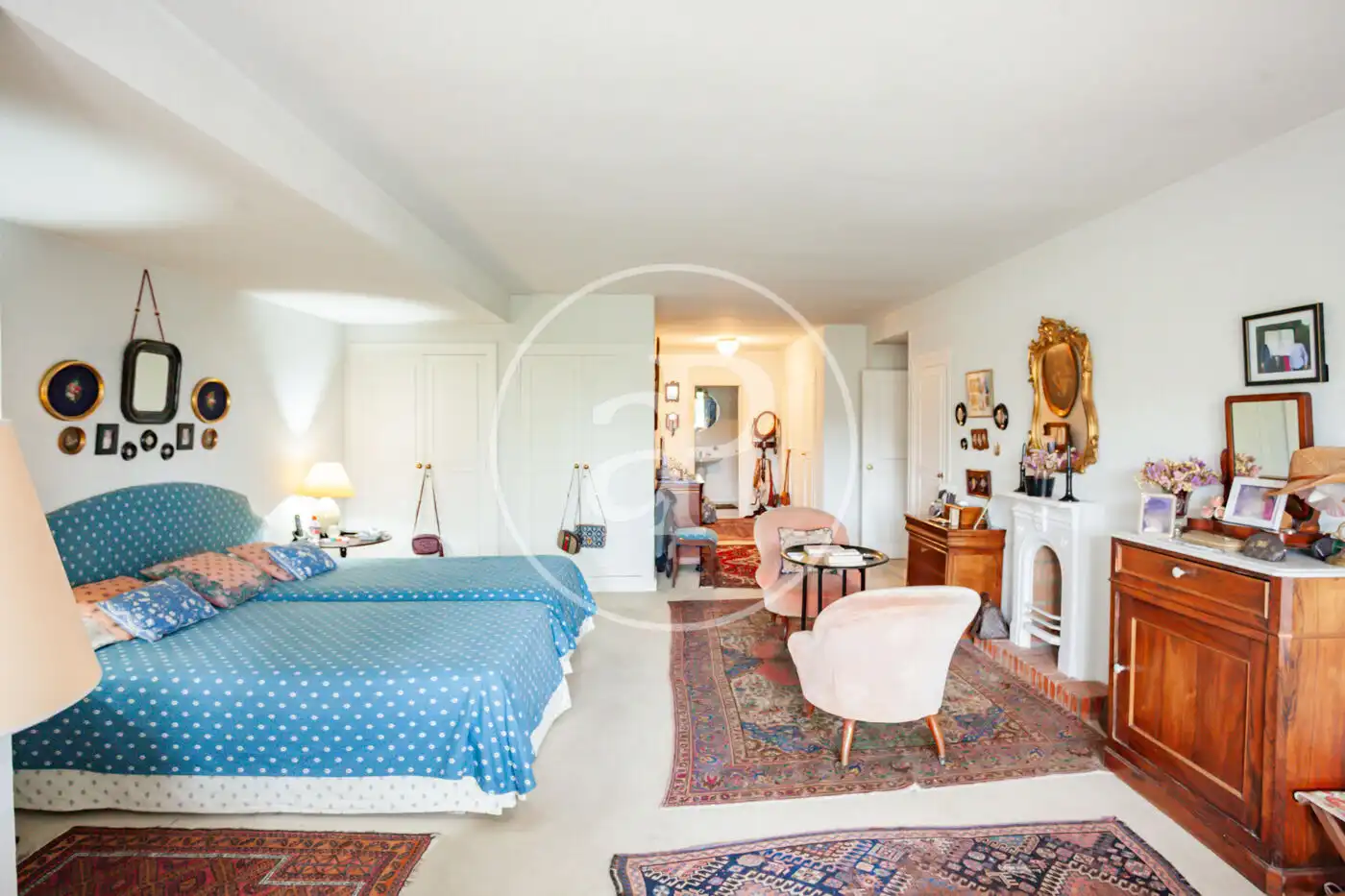 Bedroom of Houses for sale in Madrid  with Heating, Private garden and Terrace