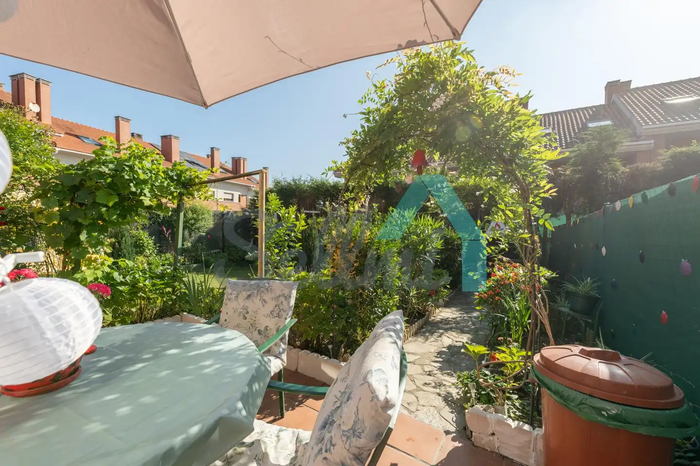 Garten von Wohnung zur untervermieten in Siero mit Heizung, Privatgarten und Parkett