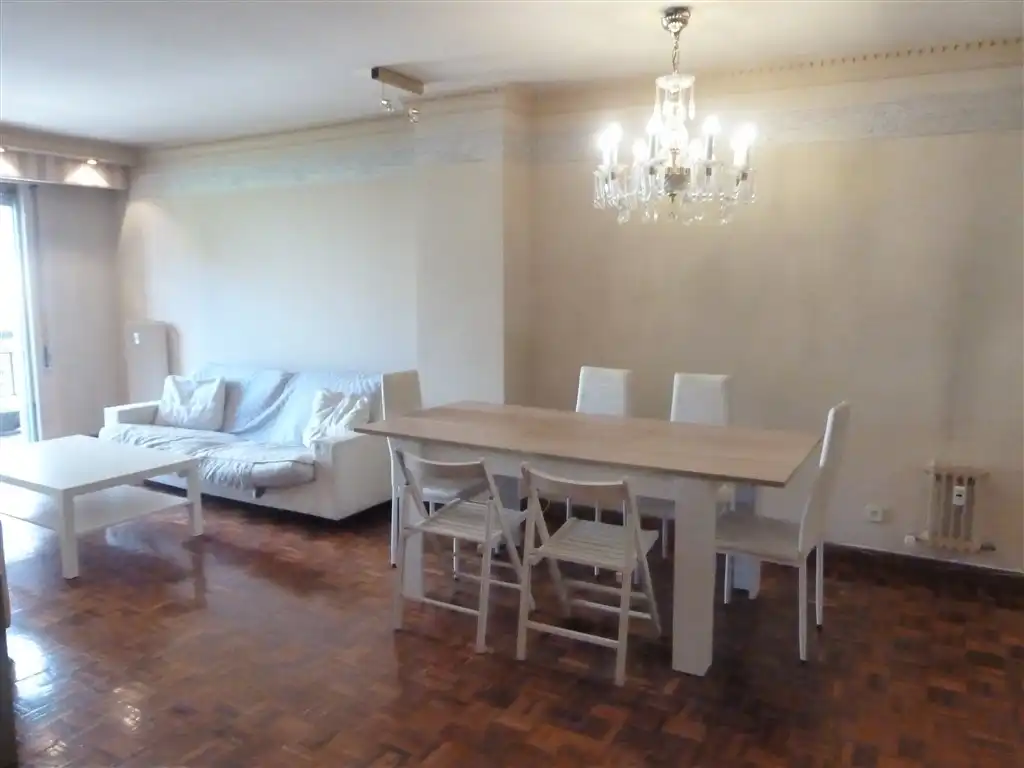 Comedor de Piso de alquiler en  Pamplona / Iruña con Calefacción, Parquet y Terraza