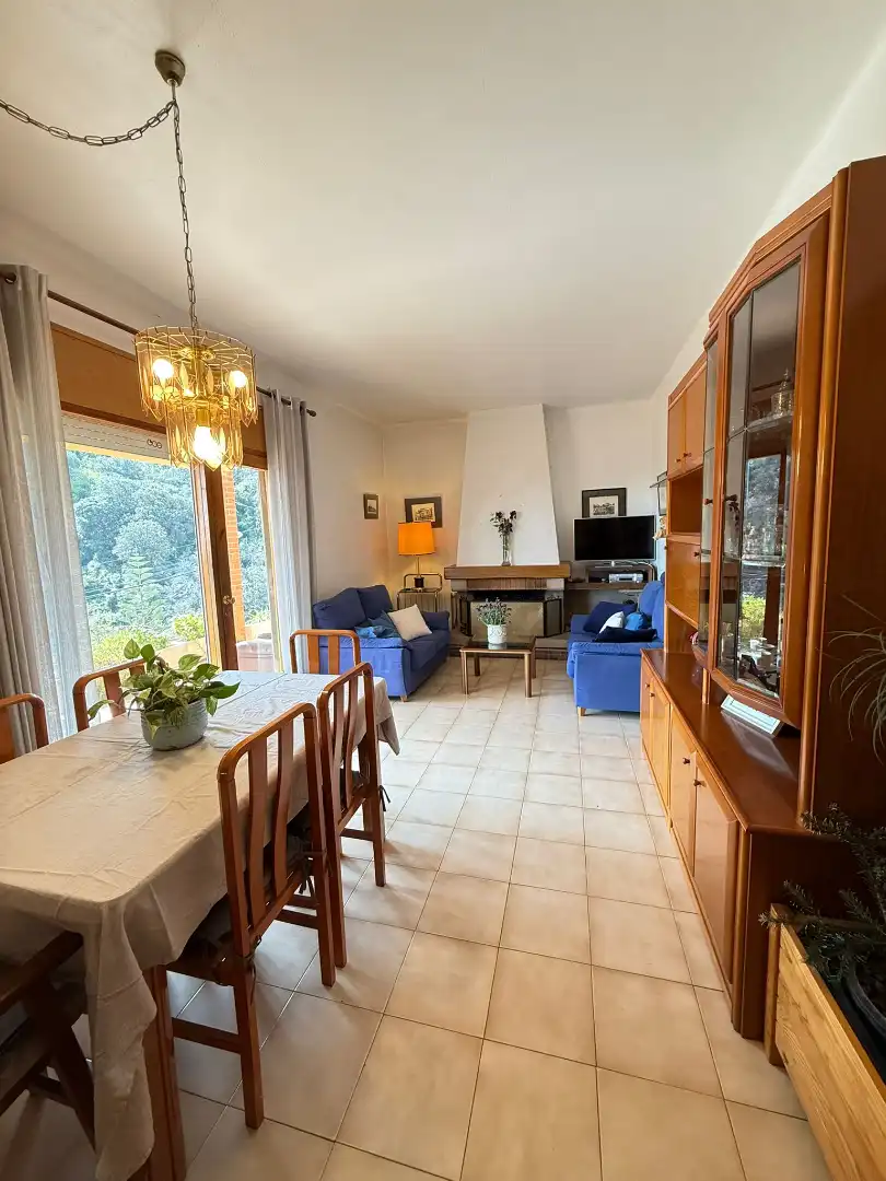 Sala de estar de Casa o chalet en venta en Barcelona con Calefacción, Jardín privado y Terraza