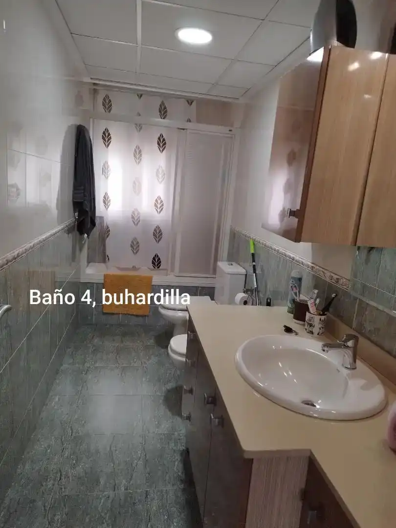 Baño de Dúplex en venta en Murcia con Aire acondicionado, Trastero y Amueblado
