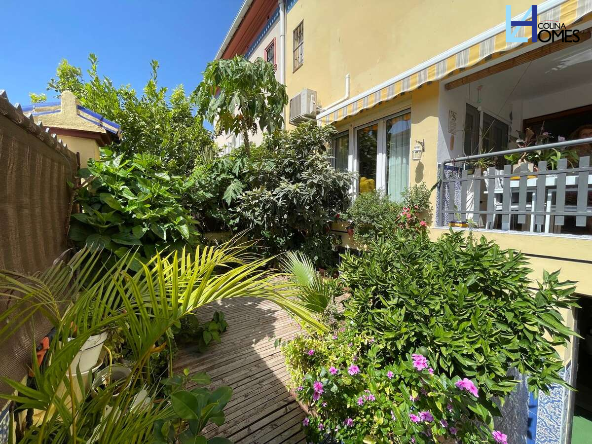 Garden of Single-family semi-detached for sale in Málaga Capital  with Air Conditioner, Heating and Storage room