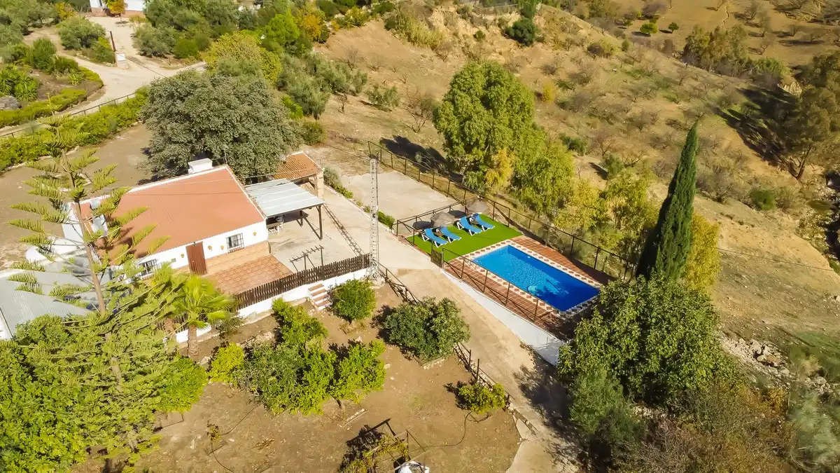 Piscina de Finca rústica en venta en Villanueva de la Concepción con Jardín privado, Terraza y Trastero