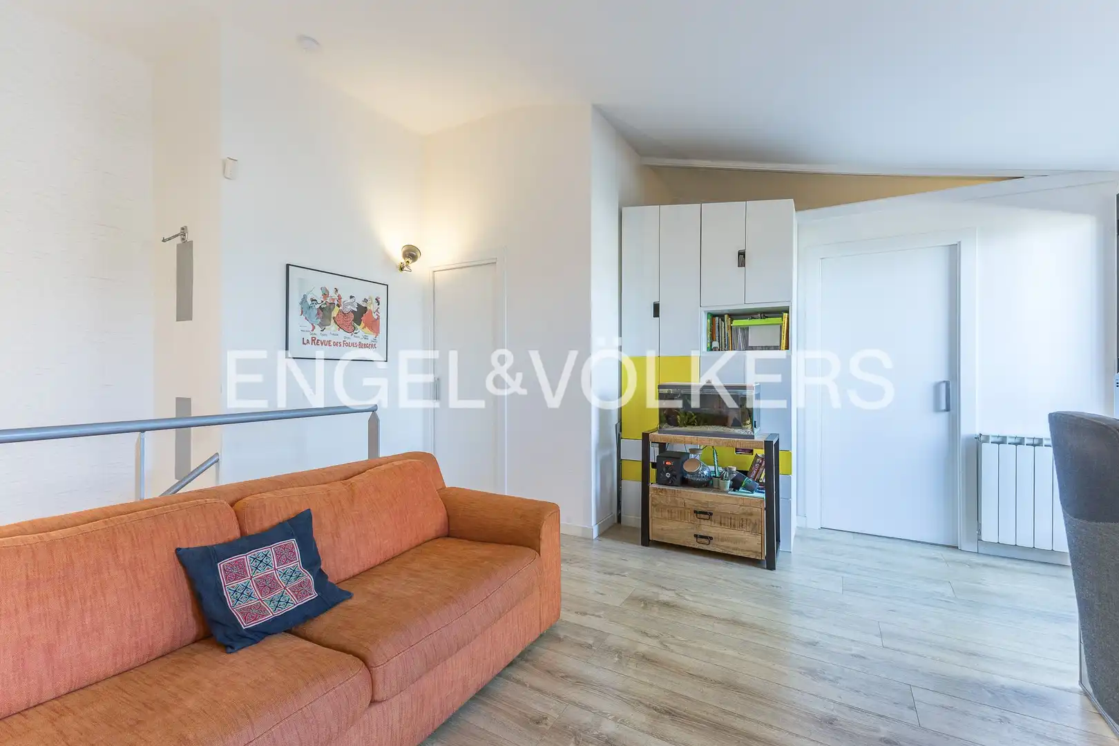 Sala de estar de Ático en venta en Sant Joan Despí con Aire acondicionado, Calefacción y Parquet