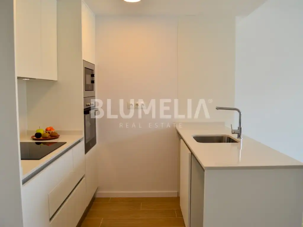 Cuina de Apartament en venda en Dénia amb Aire condicionat, Calefacció i Jardí privat