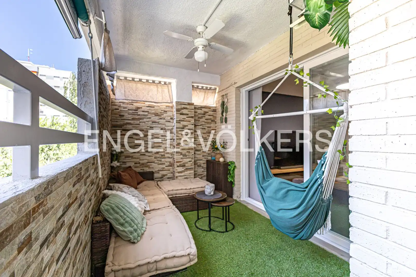 Terrasse von Wohnung zum Verkauf in Móstoles mit Klimaanlage, Heizung und Terrasse