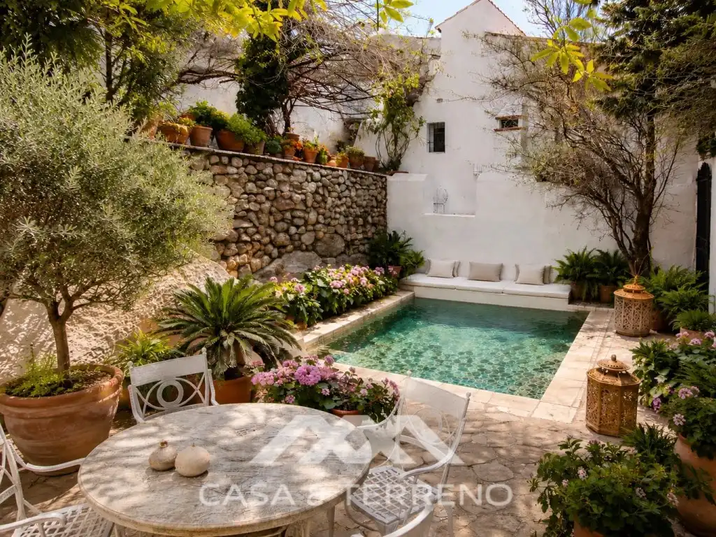 Jardín de Casa o chalet en venta en Comares con Aire acondicionado, Jardín privado y Terraza