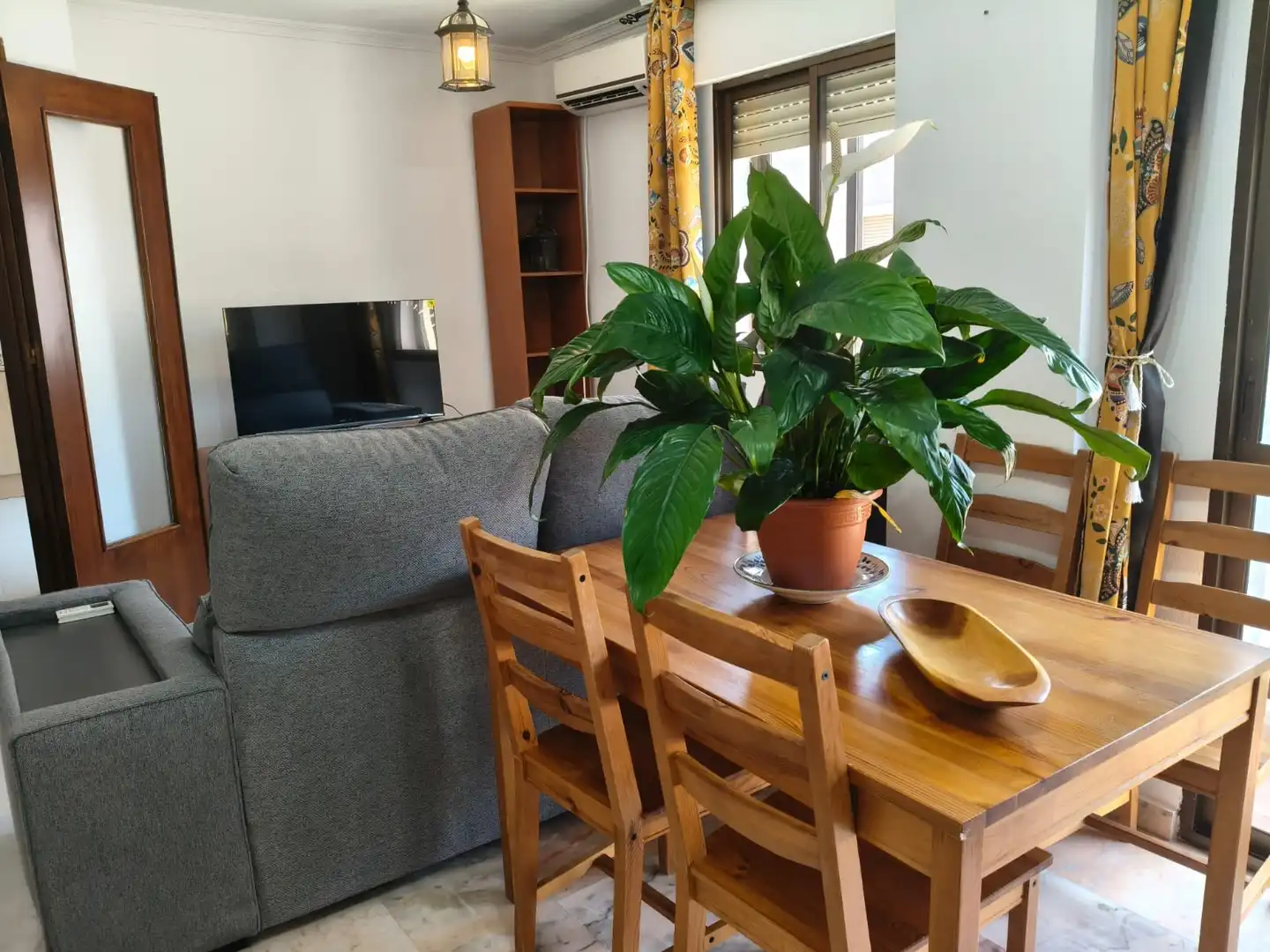 Sala d'estar de Pis de lloguer en Málaga amb Aire condicionat, Calefacció i Terrassa