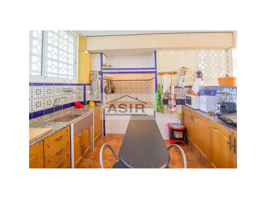 Cocina de Casa o chalet en venta en Alzira con Aire acondicionado, Jardín privado y Terraza