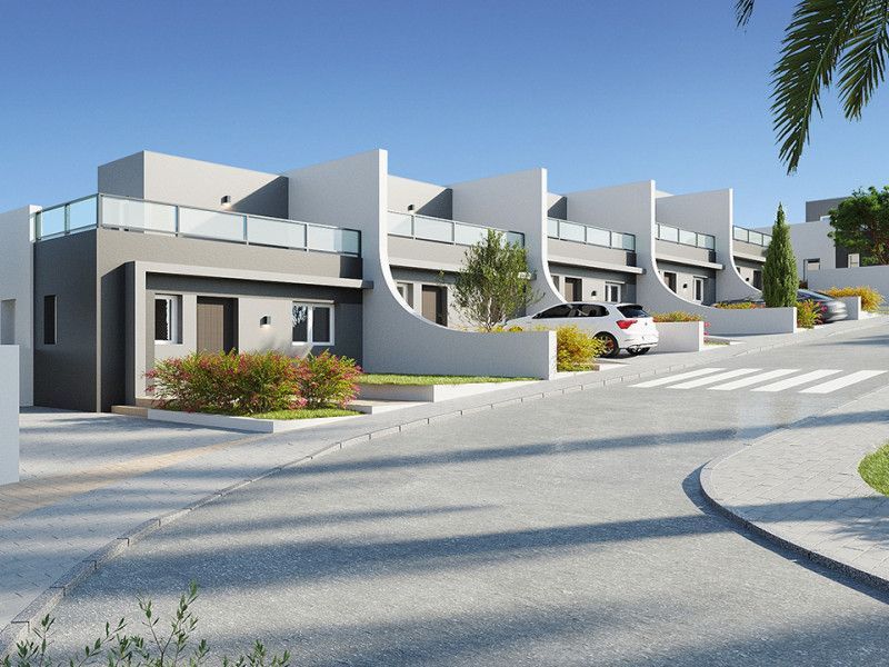 Außenansicht von Wohnungen zum Verkauf in Finestrat mit Gemeinschaftspool