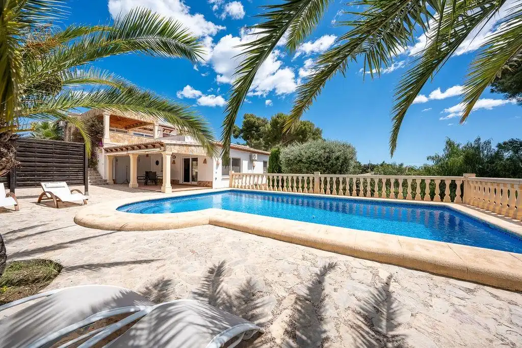 Exterior view of Houses for sale in Jávea / Xàbia  with Air Conditioner, Heating and Private garden