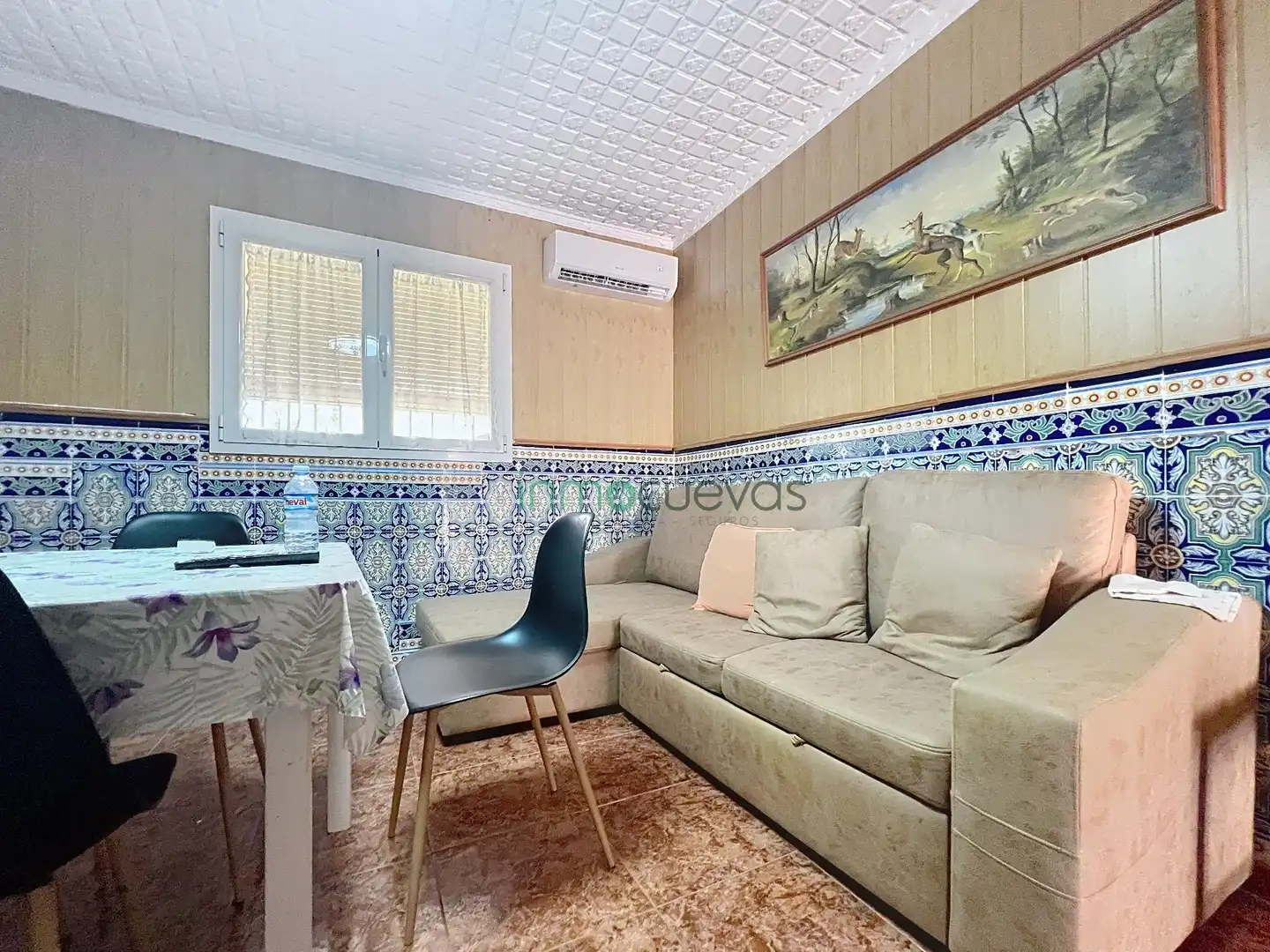 Sala d'estar de Finca rústica en venda en Pulpí amb Aire condicionat, Jardí privat i Terrassa