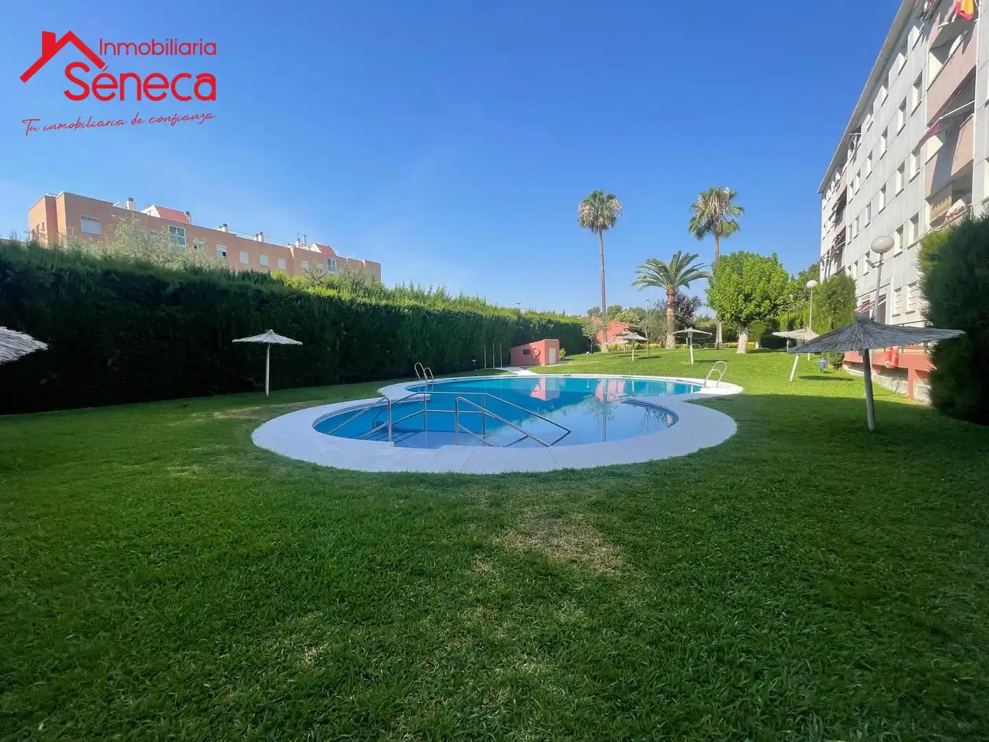Swimming pool of Flat for sale in Córdoba  with Air Conditioner, Heating and Swimming Pool