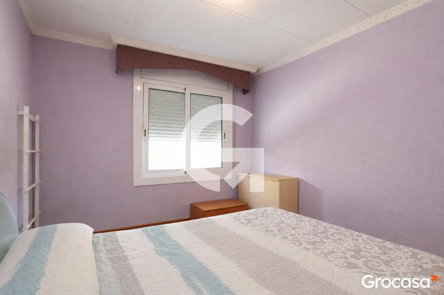 Schlafzimmer von Wohnung zum Verkauf in Sant Boi de Llobregat mit Klimaanlage, Heizung und Möbliert