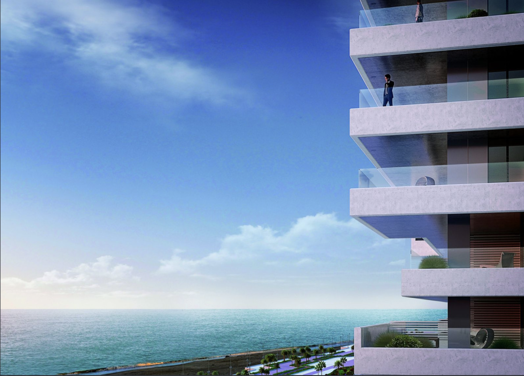 Vista exterior de Apartament en venda en Málaga Capital amb Aire condicionat, Calefacció i Terrassa