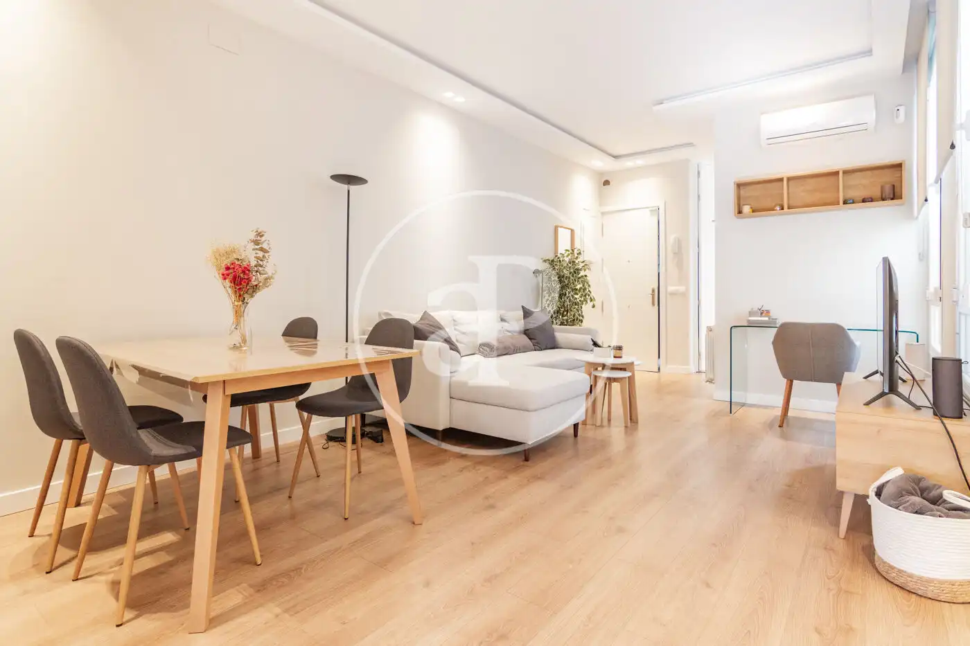 Living room of Flat for sale in Barrio de Salamanca