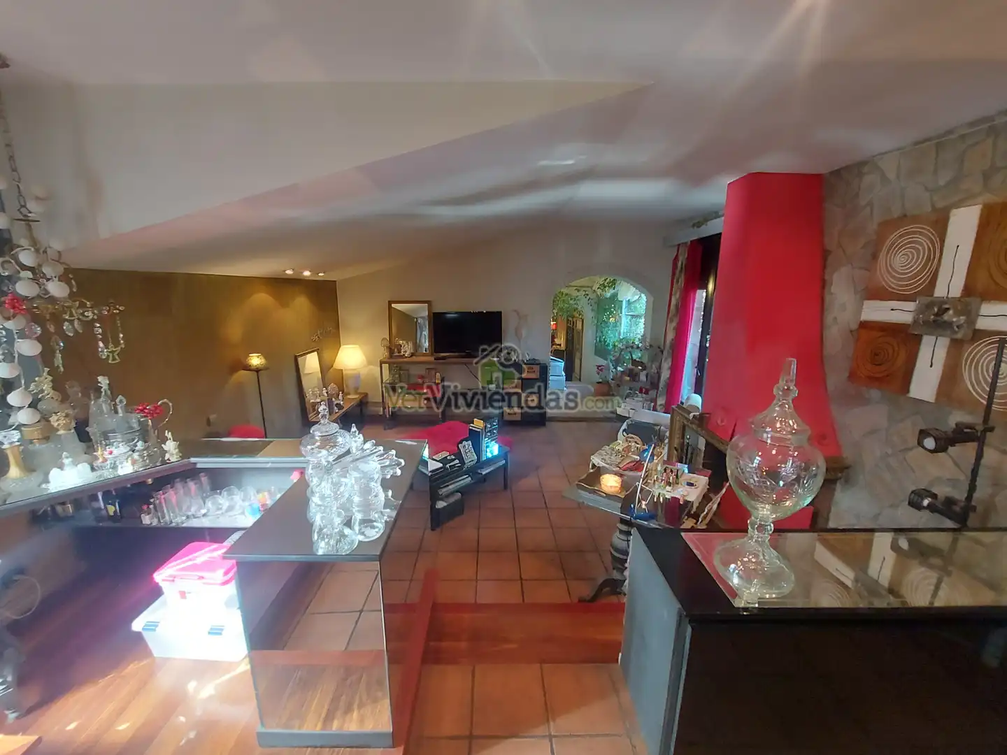 Sala de estar de Casa o chalet en venta en Vallirana con Calefacción, Jardín privado y Terraza