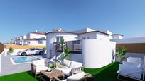 Exterior view of House or chalet for sale in Castalla  with Air Conditioner, Private garden and Terrace