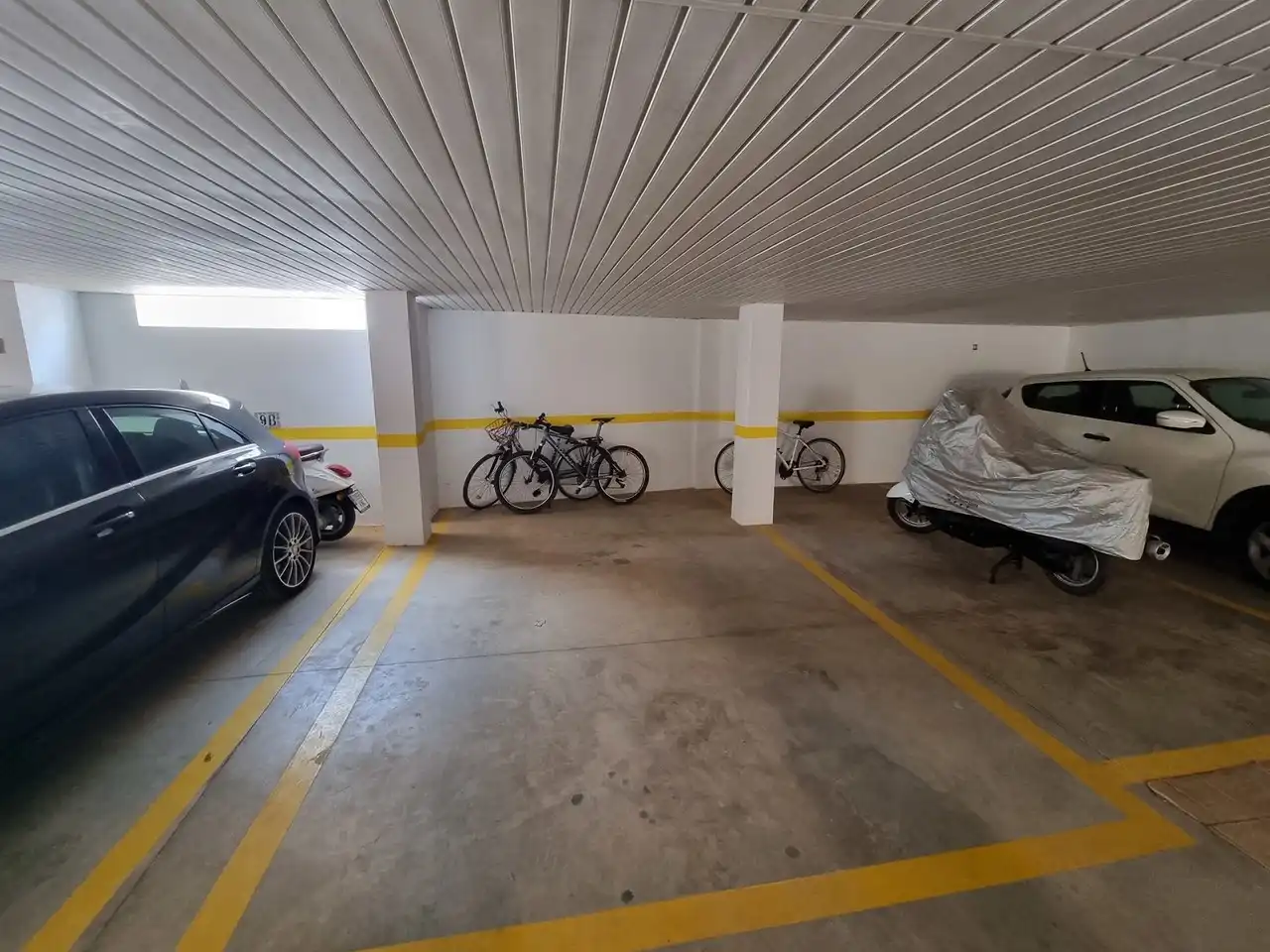 Parking of Apartments for sale in Mojácar  with Air Conditioner, Swimming Pool and Furnished