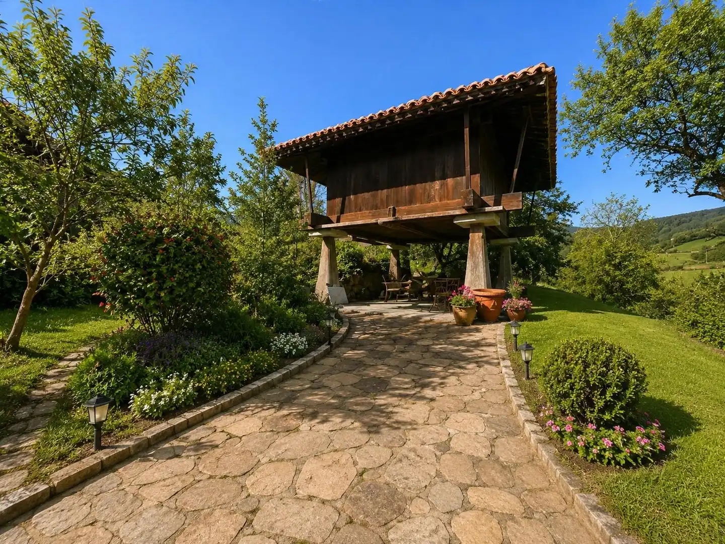 Jardín de Casa o chalet en venta en Piloña con Calefacción