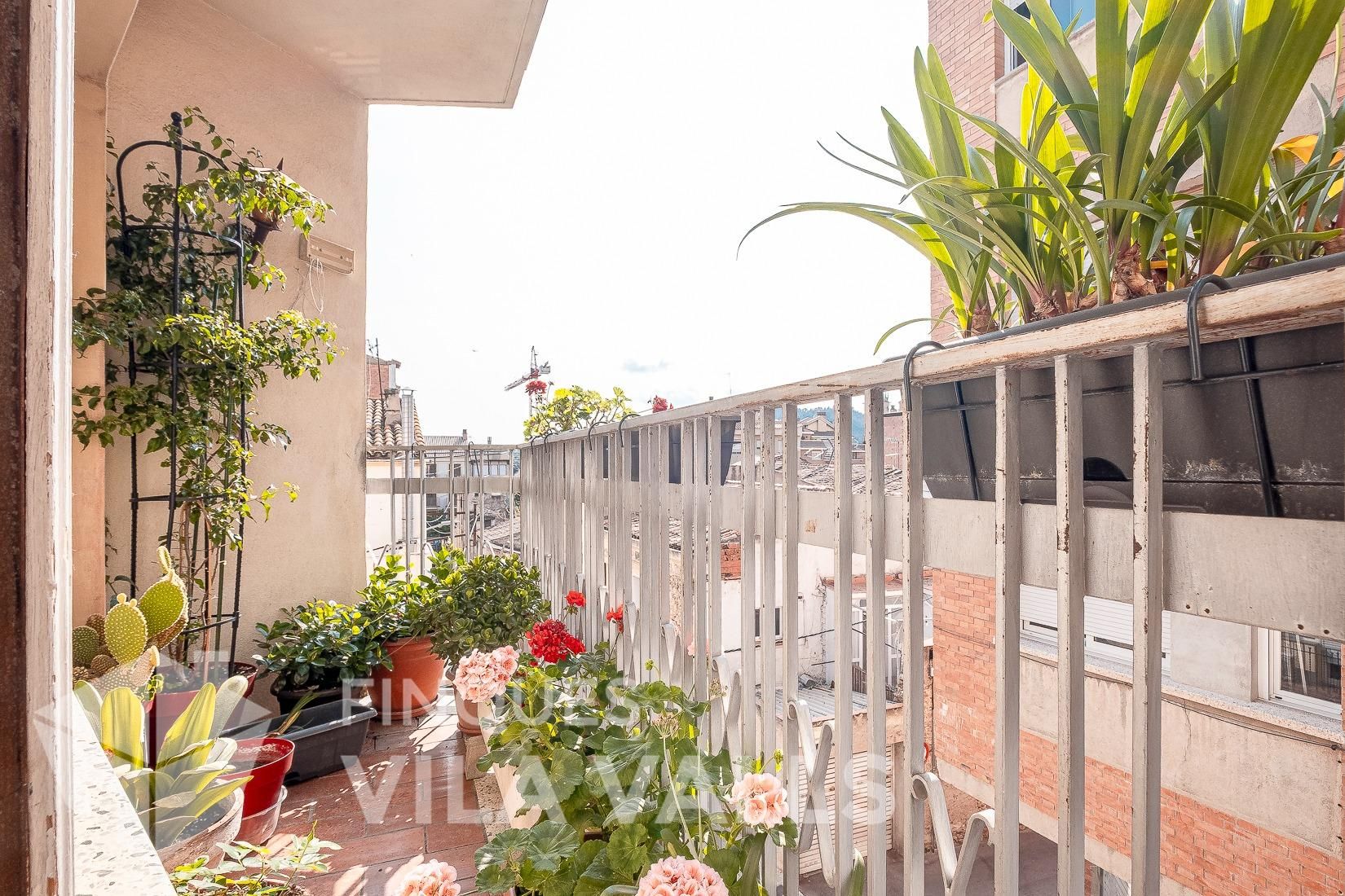 Balcony of Flat for sale in Caldes de Montbui  with Heating, Storage room and Balcony