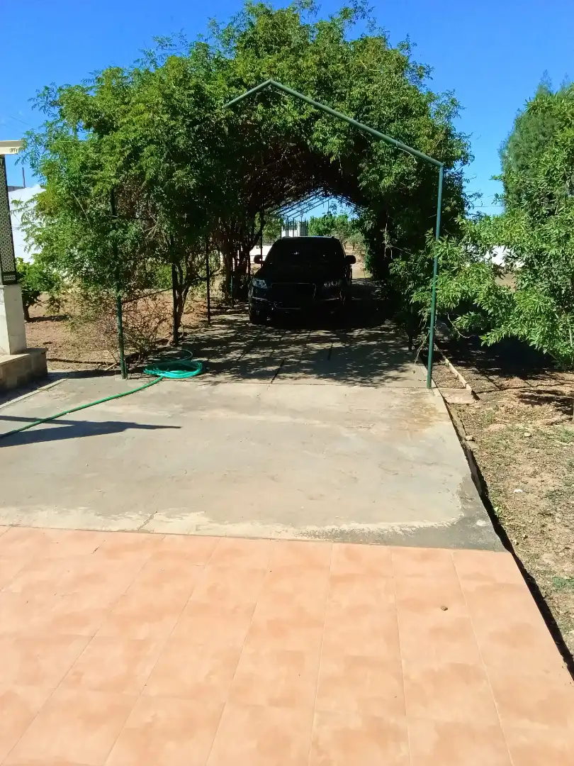 Parking de Finca rústica en venta en Fuente Álamo de Murcia con Aire acondicionado, Jardín privado y Amueblado