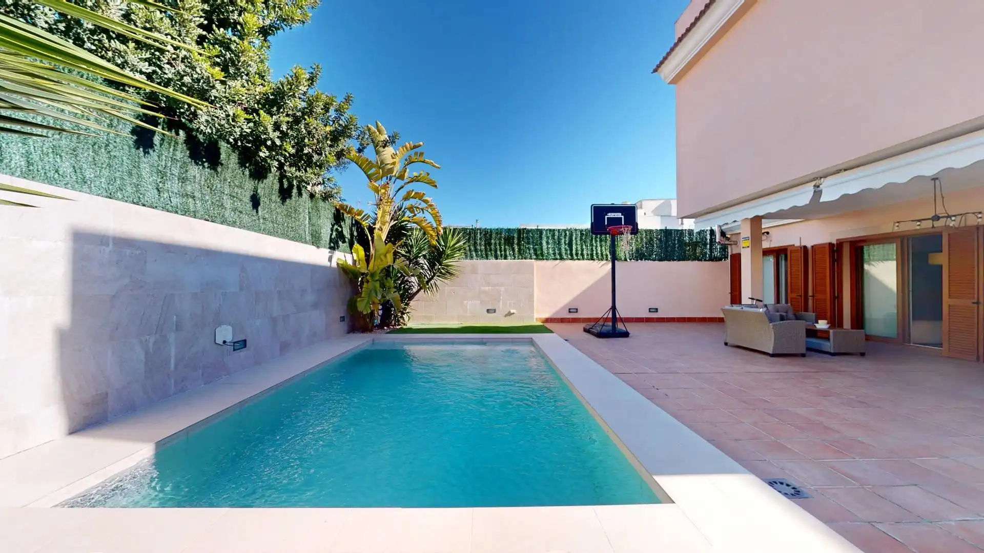 Piscina de Casa o xalet en venda en  Palma de Mallorca amb Aire condicionat, Jardí privat i Piscina