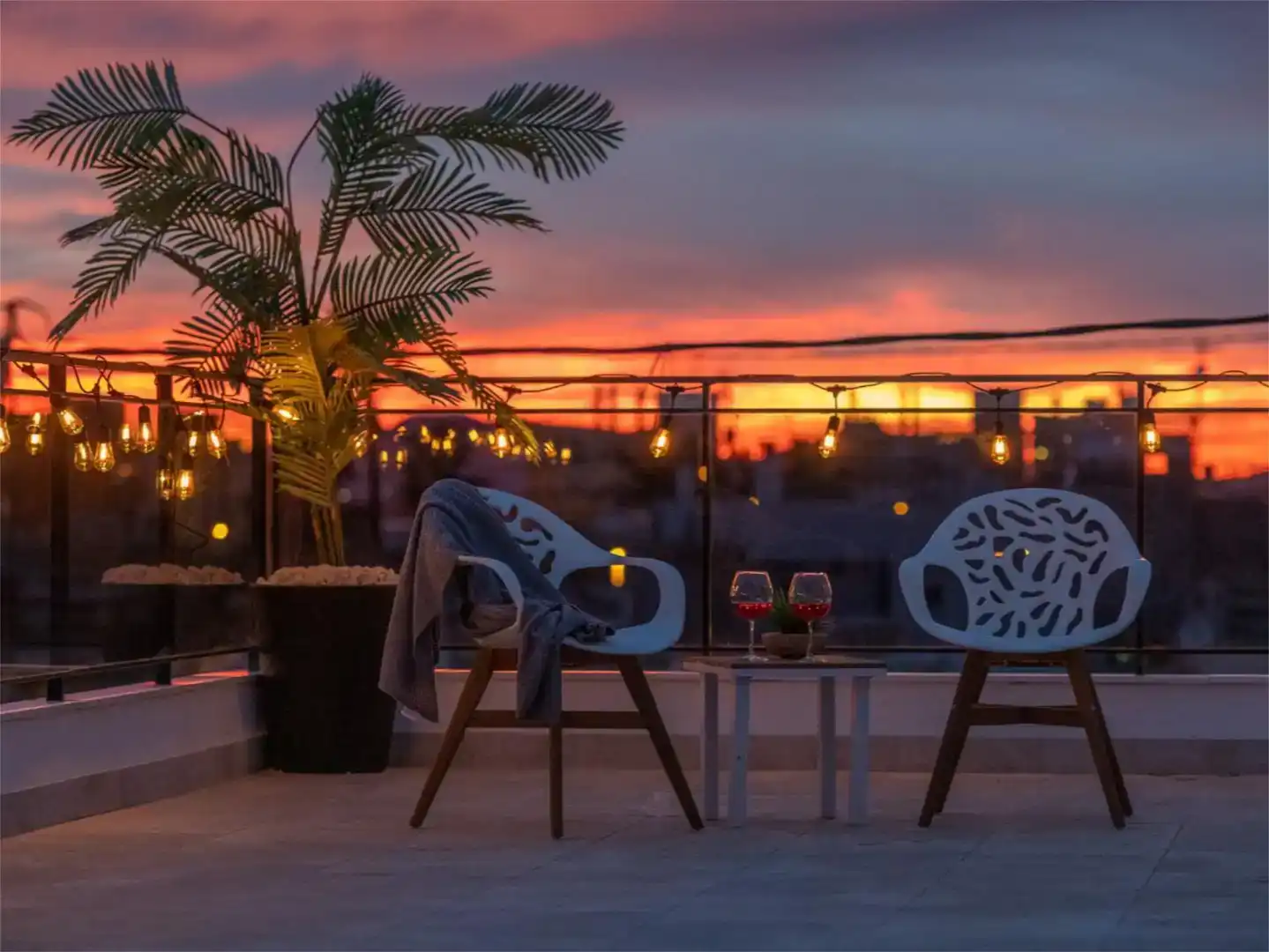 Terrace of Commercial properties for sale in Santa Pola  with Air Conditioner