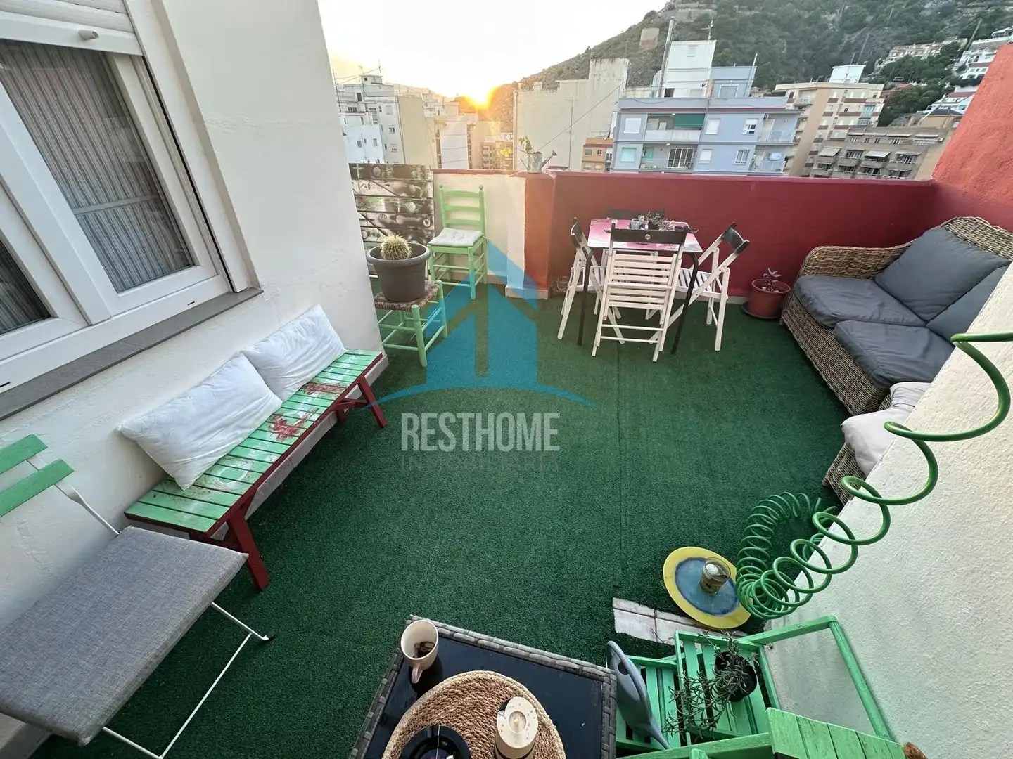 Terraza de Ático en venta en Sant Antoni