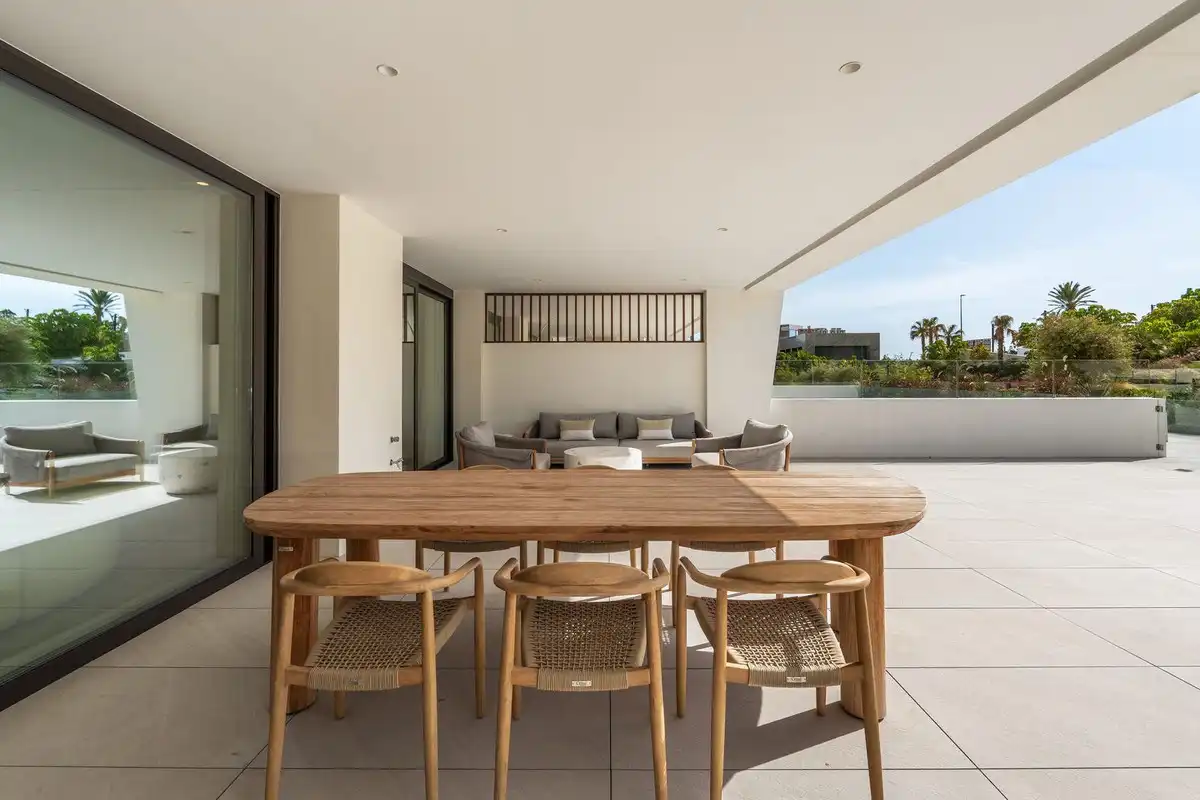Terrassa de Apartament de lloguer en Marbella amb Aire condicionat, Calefacció i Terrassa
