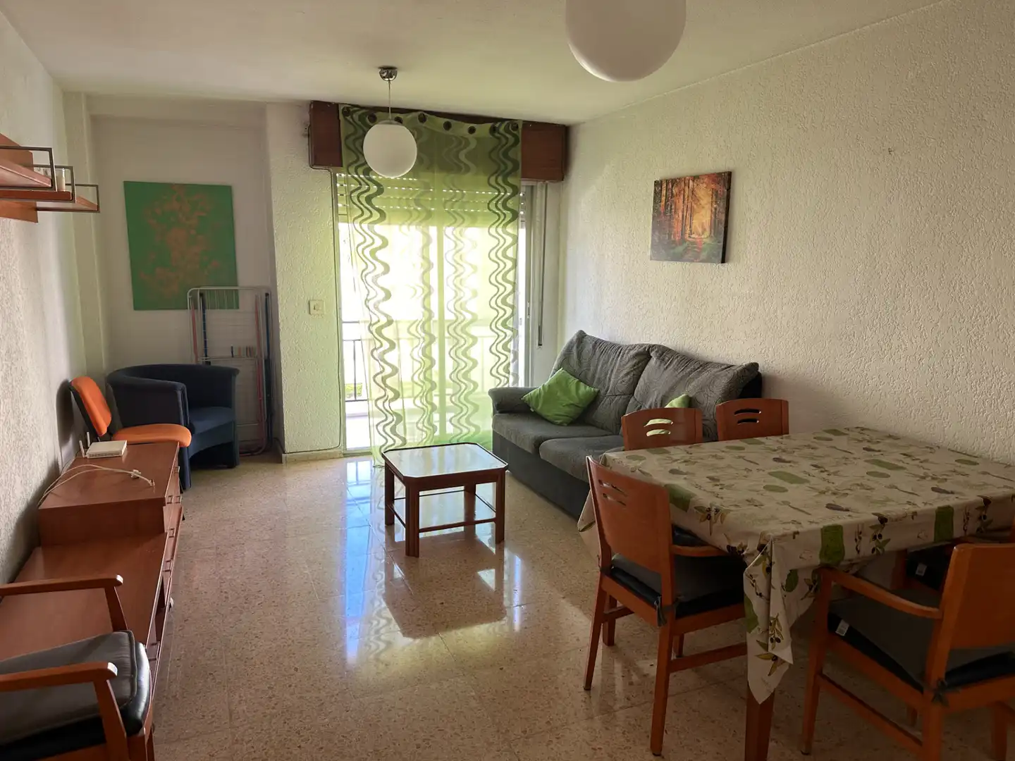 Wohnzimmer von Wohnung zur Miete in Altea mit Möbliert, Ofen und Waschmaschine