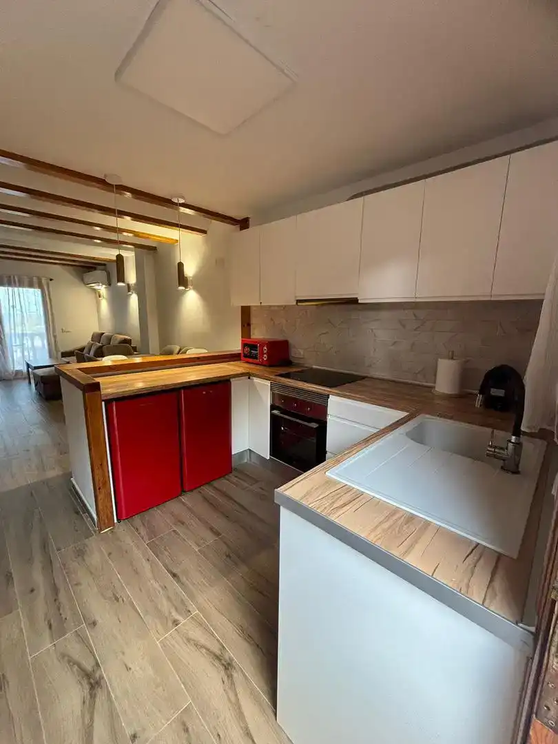 Küche von Wohnung zur Miete in Dénia mit Klimaanlage, Schwimmbad und Möbliert