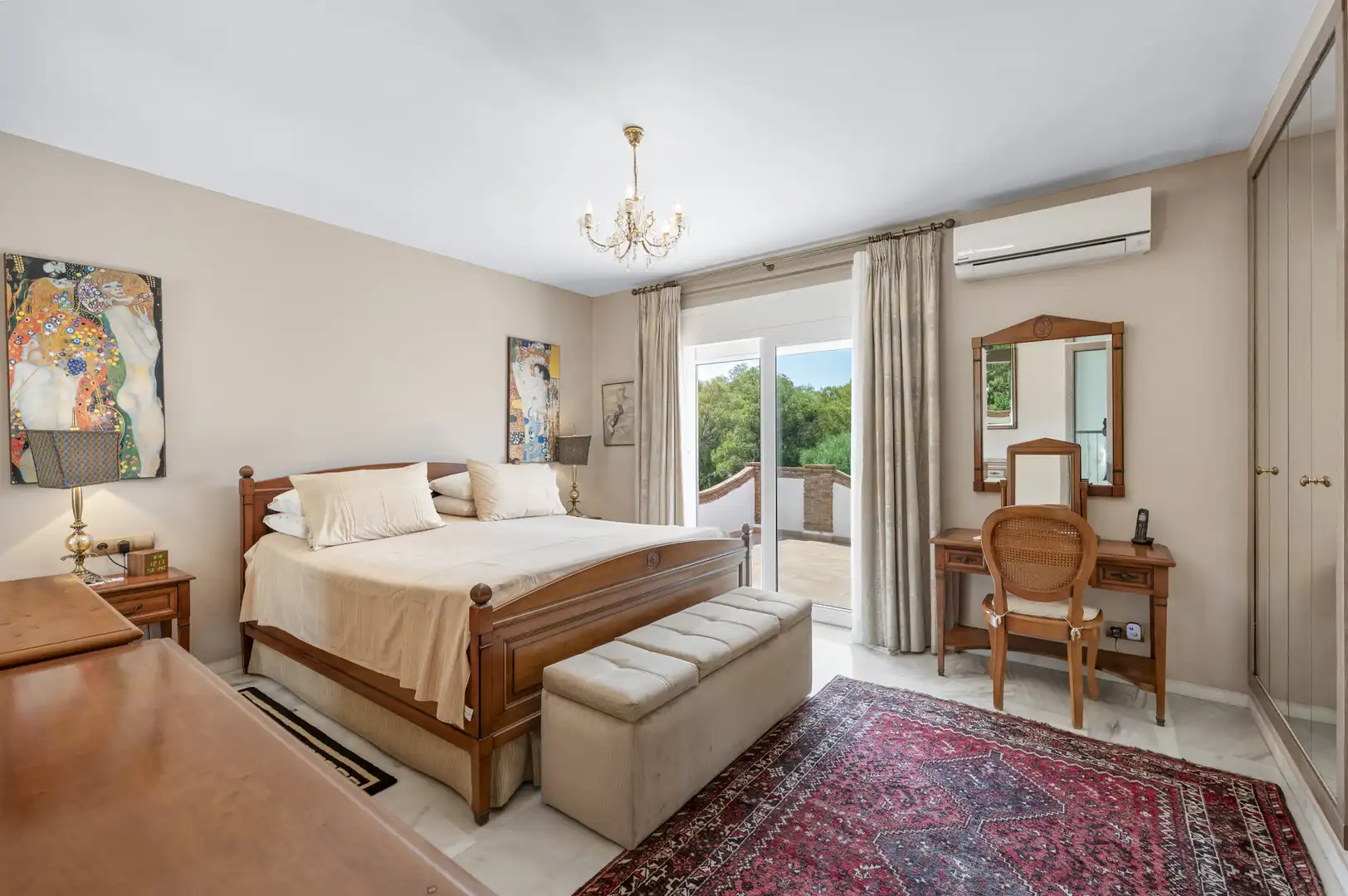 Habitación de Casa o chalet en venta en Mijas con Aire acondicionado, Jardín privado y Terraza