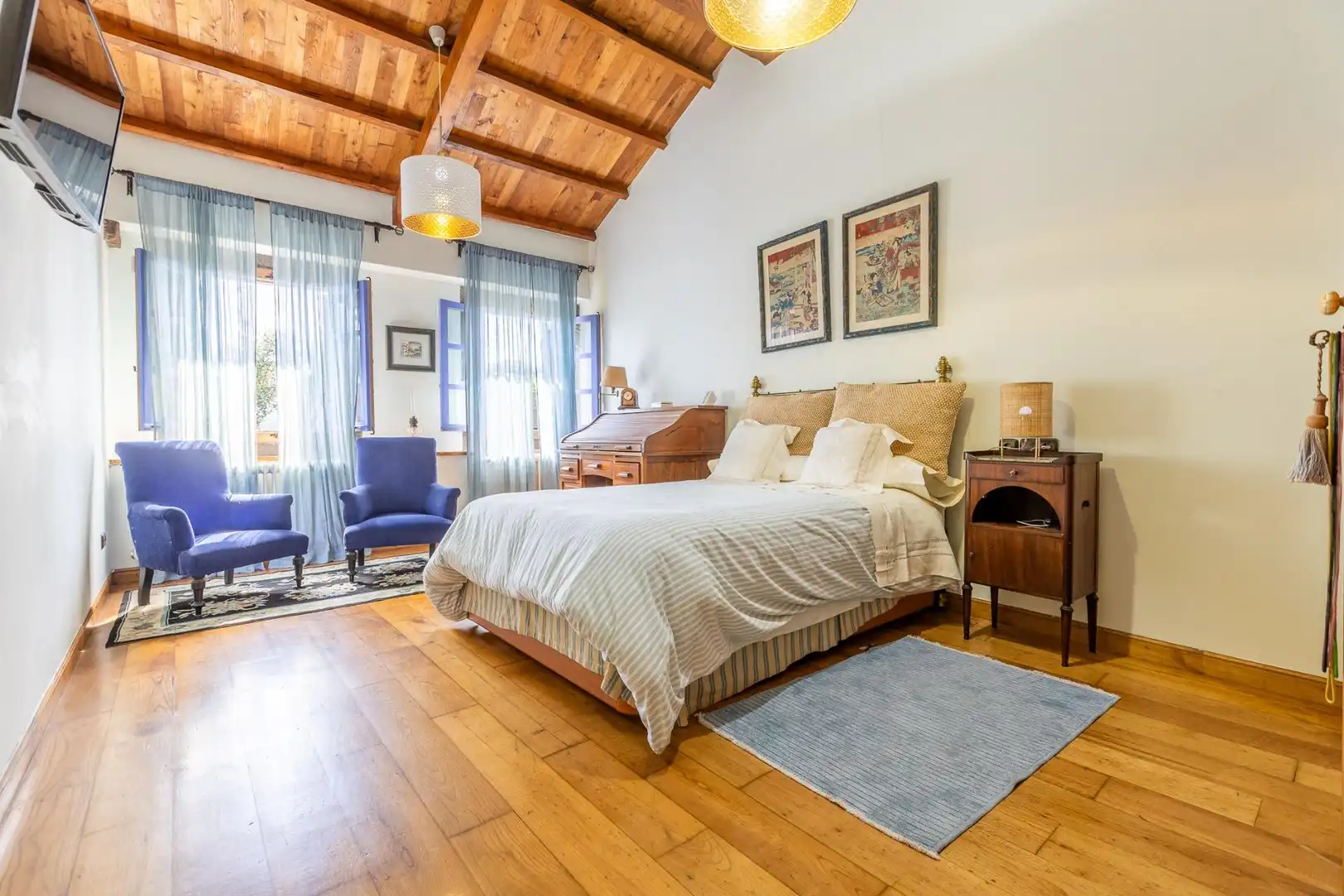 Habitación de Casa o chalet en venta en O Pino  con Calefacción, Jardín privado y Terraza