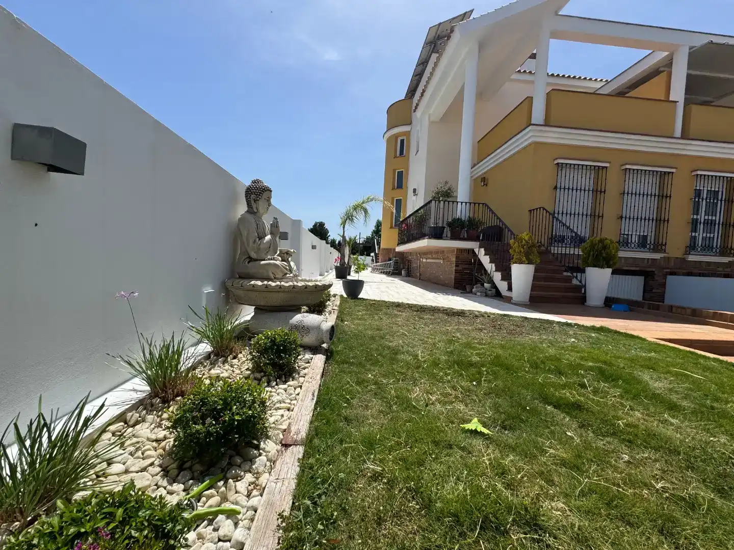 Jardín de Casa o chalet en venta en Aljaraque con Aire acondicionado y Piscina