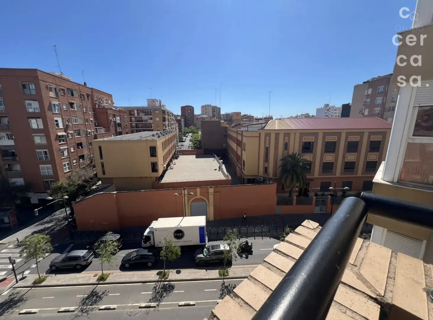 Vista exterior de Dúplex en venta en Valencia con Terraza y Balcón