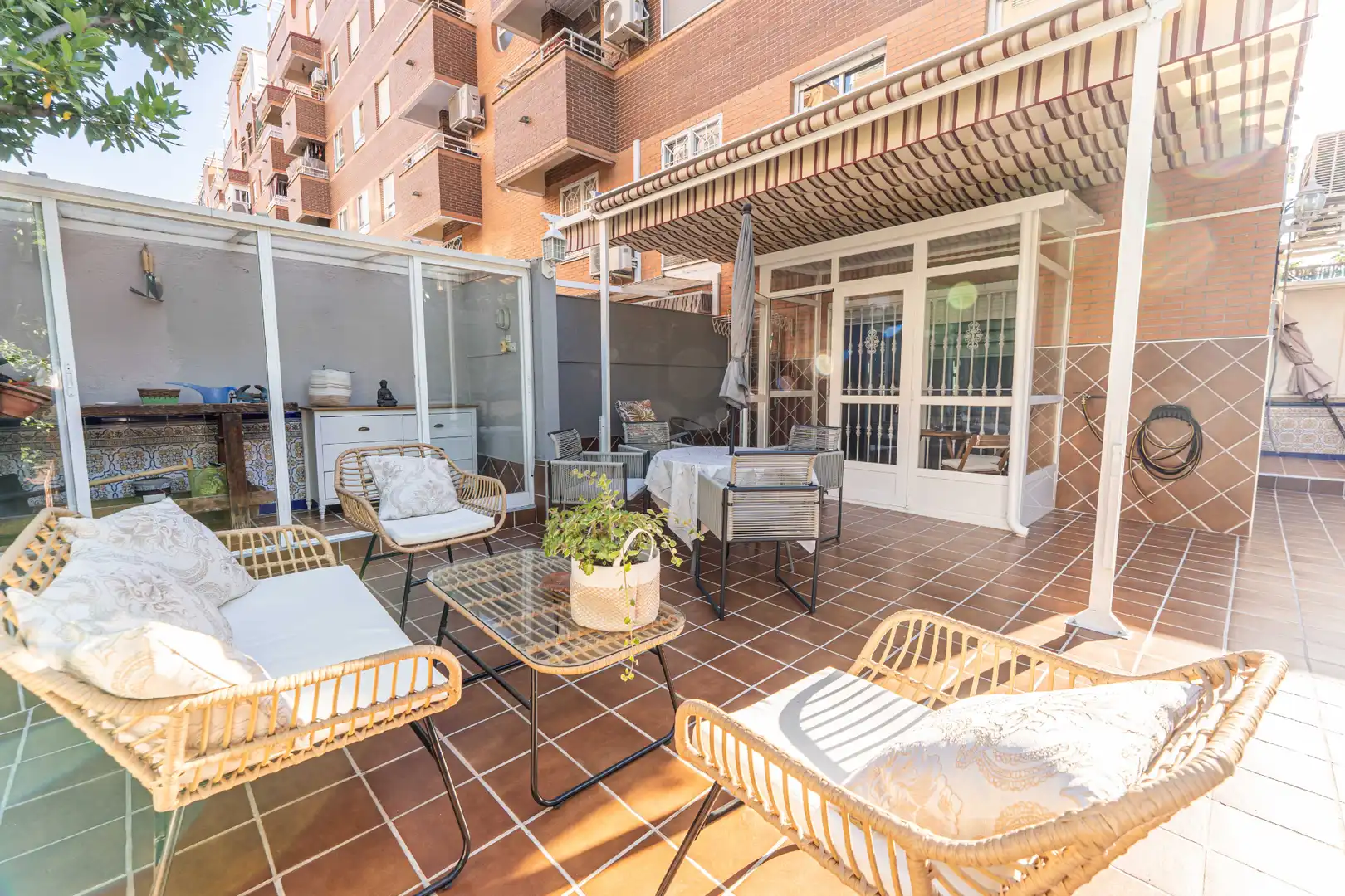 Terrasse von Maisonette zum Verkauf in Fuenlabrada mit Klimaanlage, Heizung und Terrasse