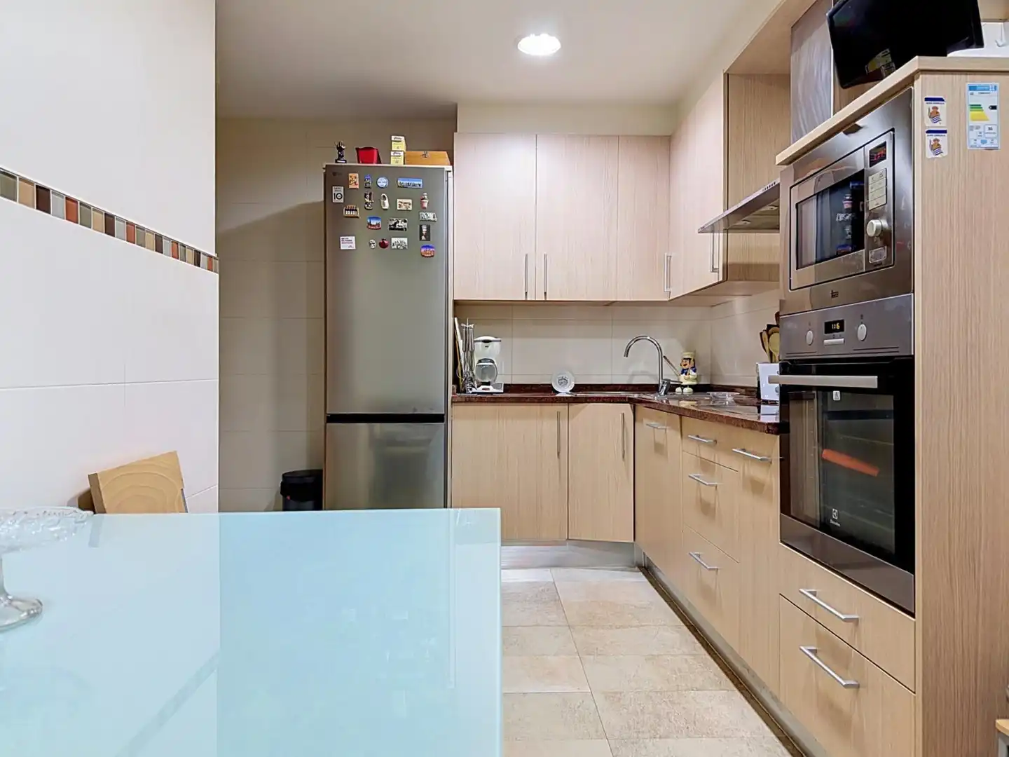Cocina de Piso en venta en Donostia - San Sebastián  con Calefacción y Balcón