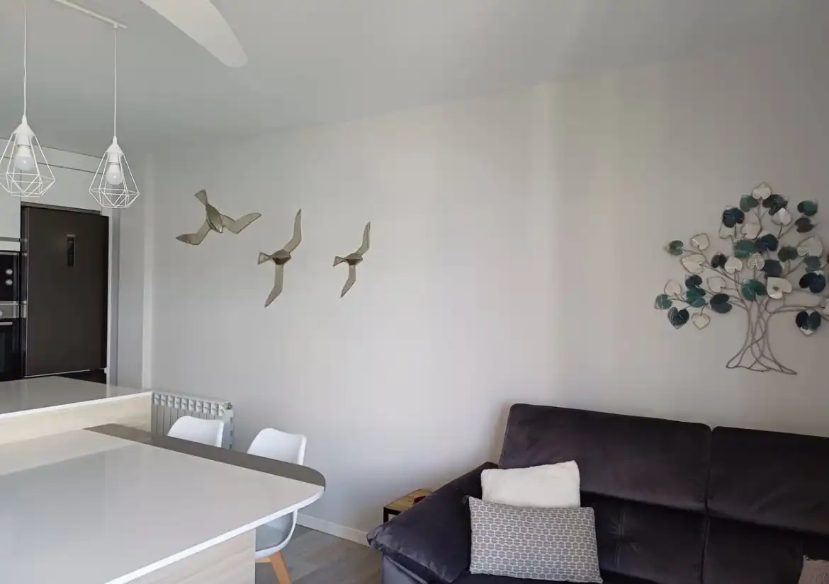Sala d'estar de Apartament en venda en A Illa de Arousa  amb Traster i Moblat