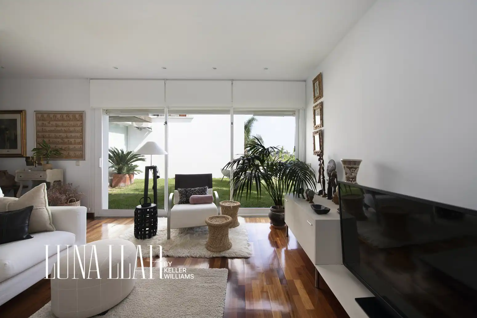 Sala de estar de Casa o chalet en venta en Castelldefels con Aire acondicionado, Calefacción y Parquet
